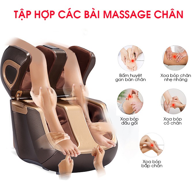 Máy massage chân thông minh 4D Fuki FK-988 Plus